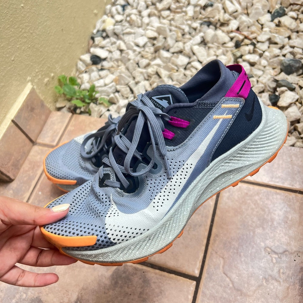 Nike Pegasus and Pink Running Shoes